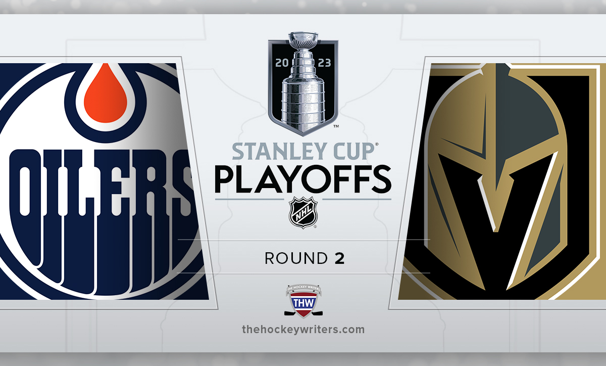 2023 NHL Stanley Cup Playoffs Round 2 Edmonton Oilers Vegas Golden Knights