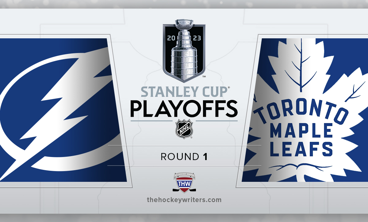 2023 Stanley Cup Playoffs Round 1 Tampa Bay Lightning Toronto Maple Leafs