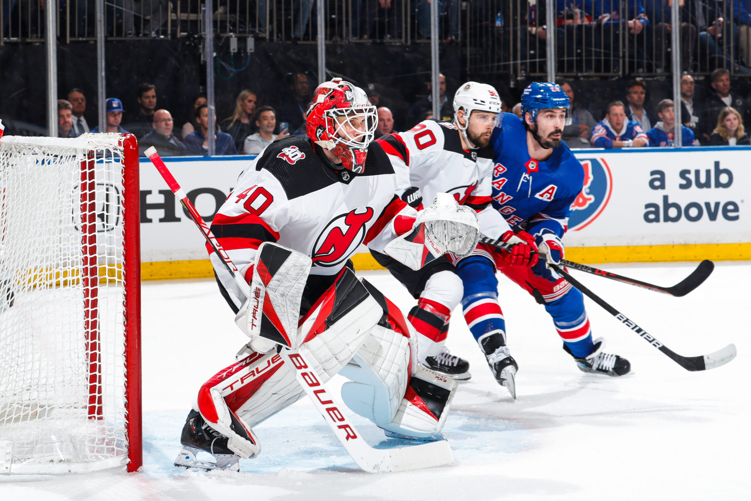 New Jersey Devils: Akira Schmid Gets Start In Game 7 Vs. Rangers