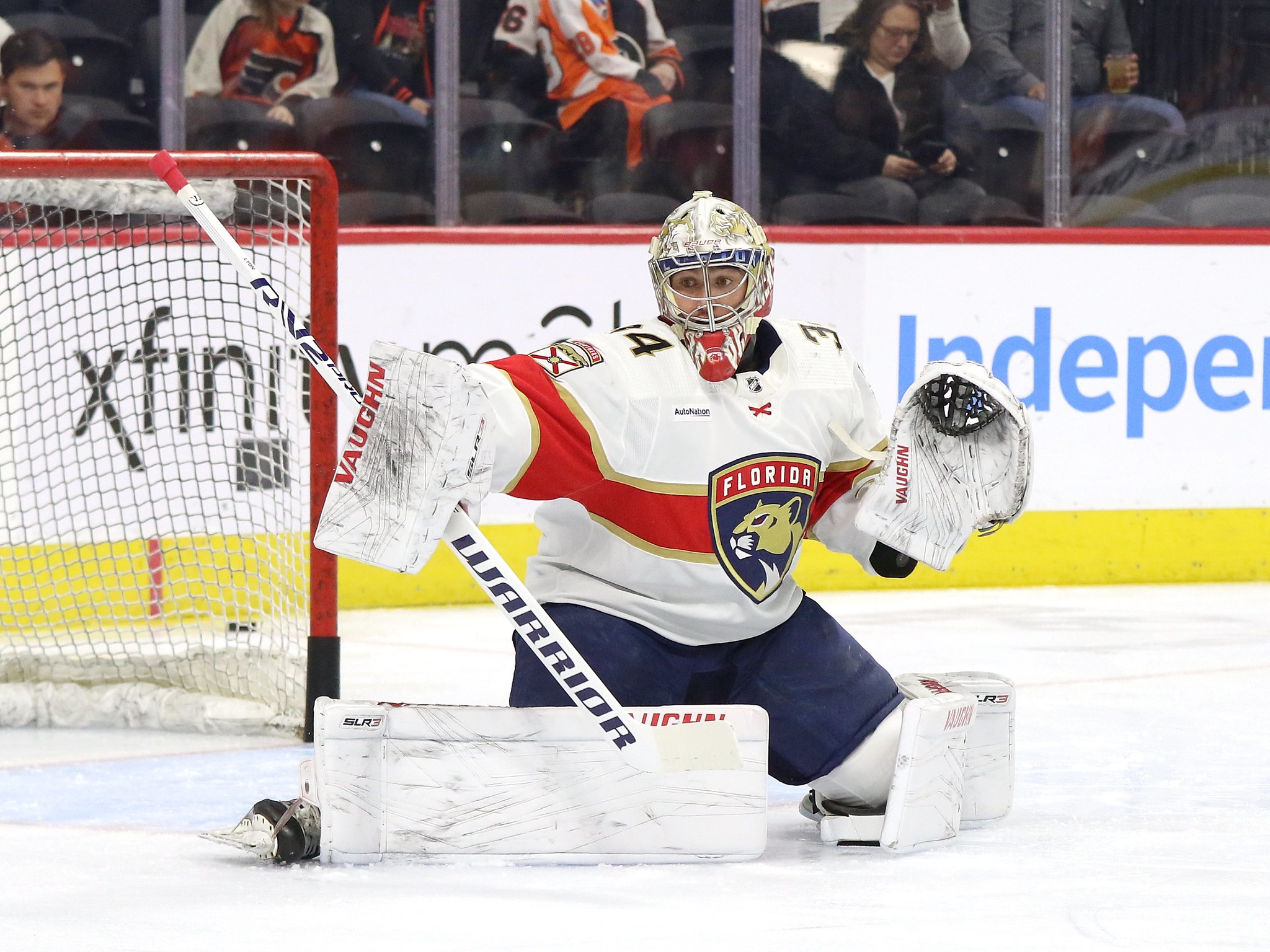 Alex Lyon in 2023  Florida panthers, Goalie gear, Florida