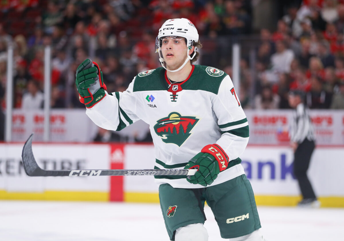 Wild 2022-23 Report Cards: Brock Faber - The Hockey Writers - Minnesota ...