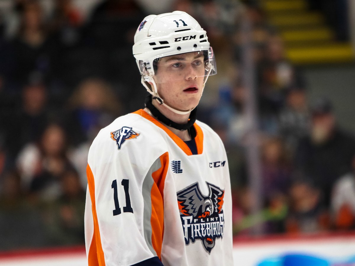 Potential Detroit Red Wings draft pick Coulson Pitre