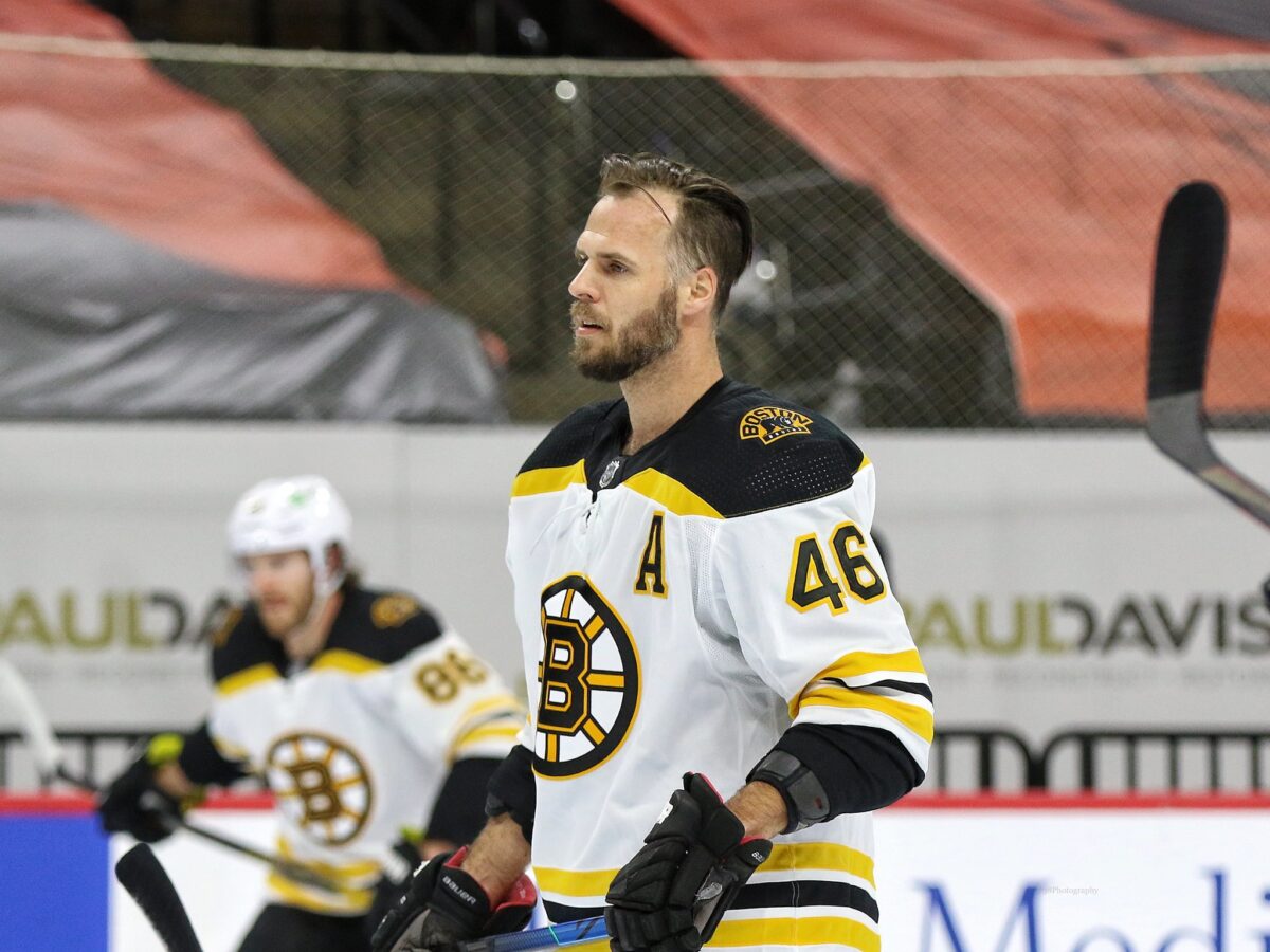 Here's what David Krejci had to say about returning to the Bruins