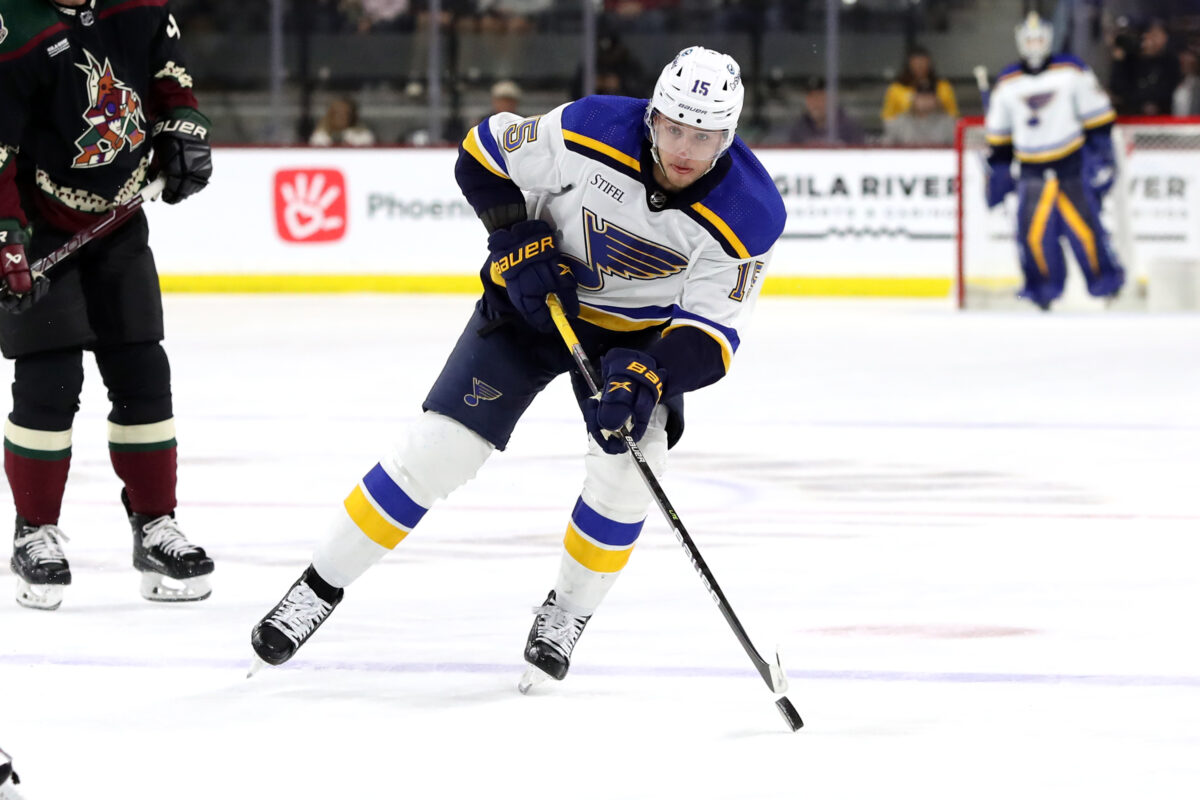 Blues' 3 Up, 3 Down: Hofer, Vrána, Faulk Injury & More - The Hockey ...