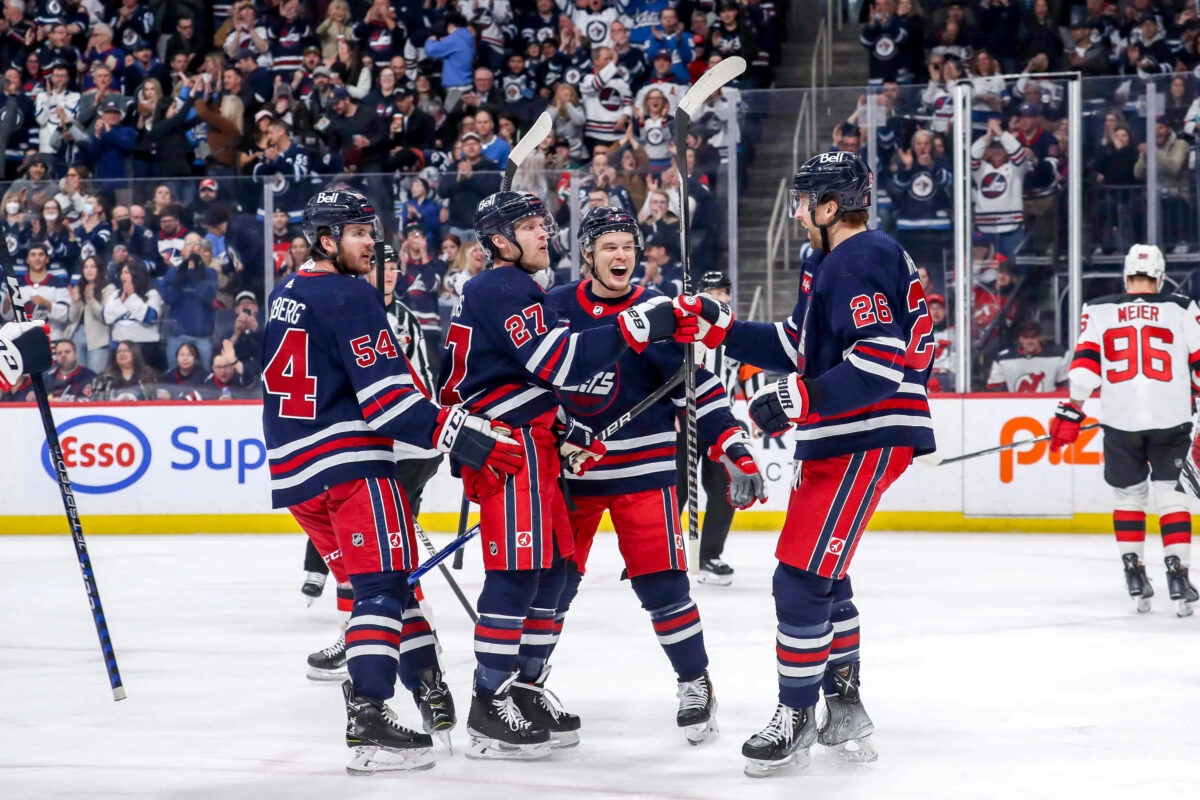 Winnipeg Jets Celebrate