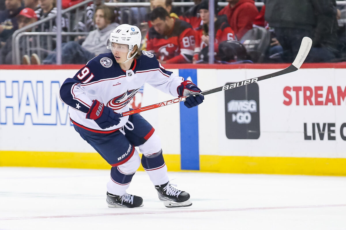 3 Reasons Why Kent Johnson Should Be in the Blue Jackets' Top-6