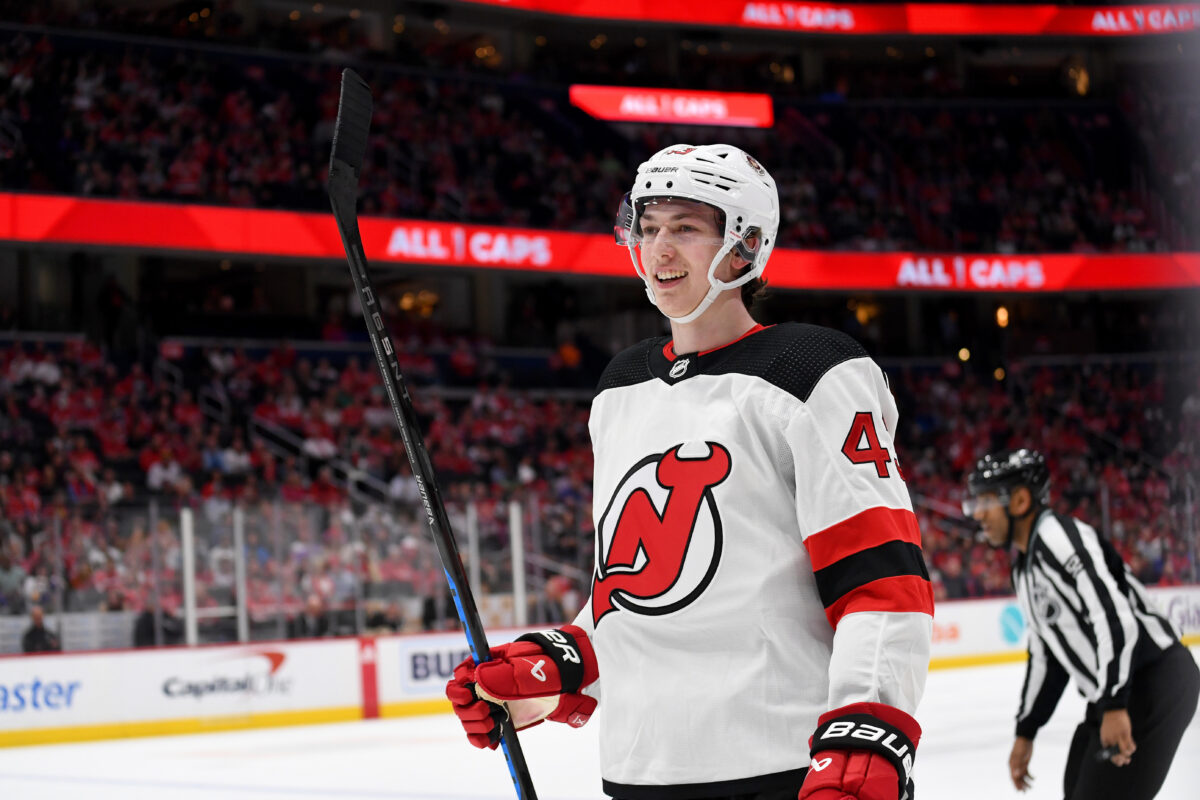 New Jersey Devils' Sheldon Keefe Commends Luke Hughes' Improved Defense ...