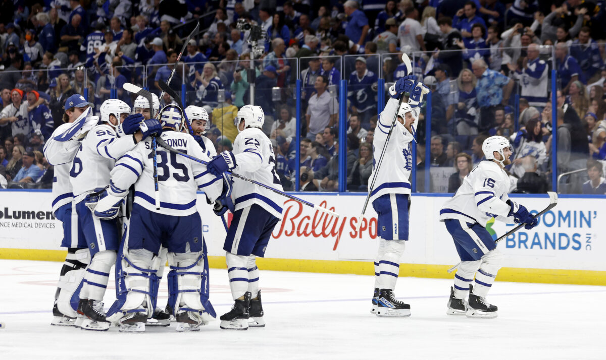 Toronto Maple Leafs Celebrate