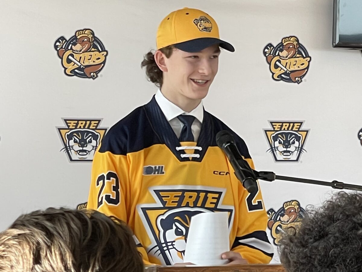 Erie Otters' Matthew Schaefer Will Be a Perfect Fit