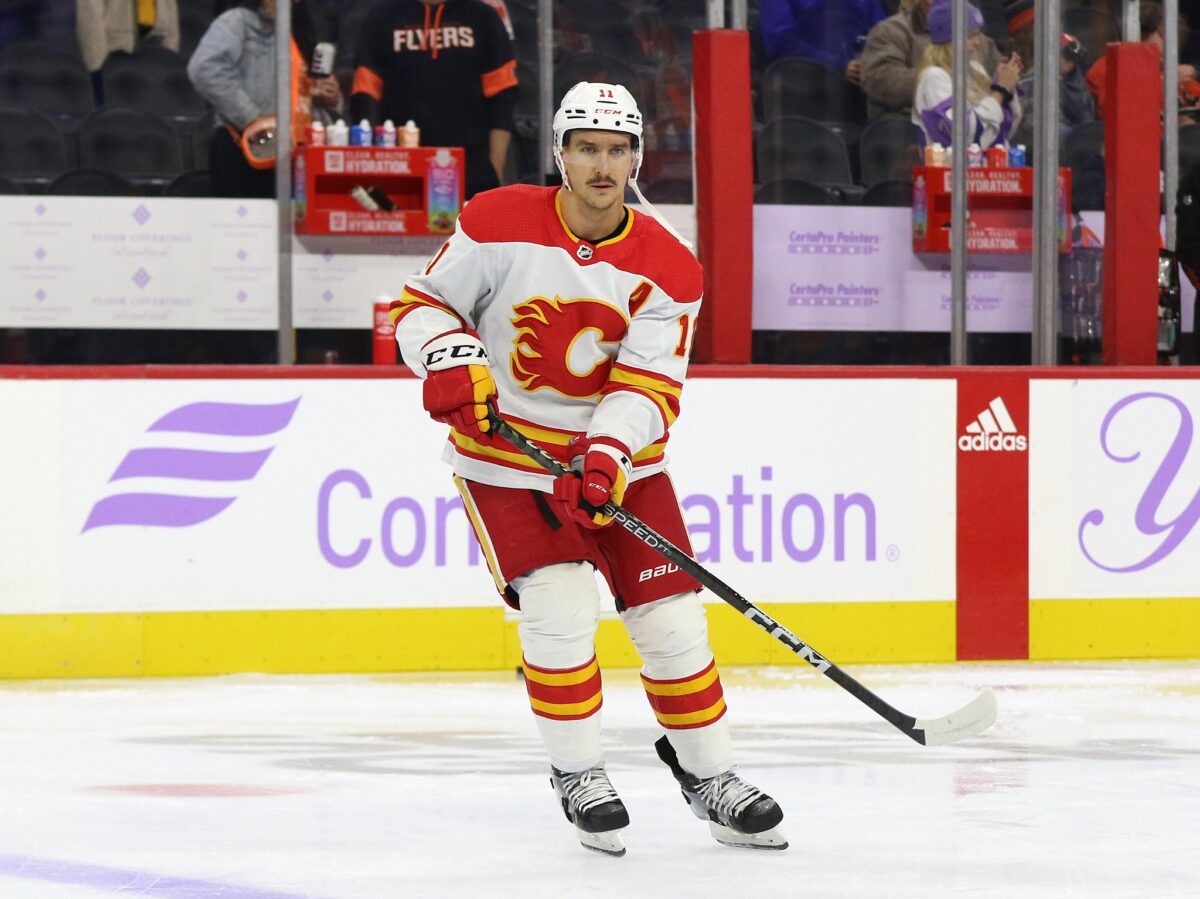 Mikael Backlund Calgary Flames