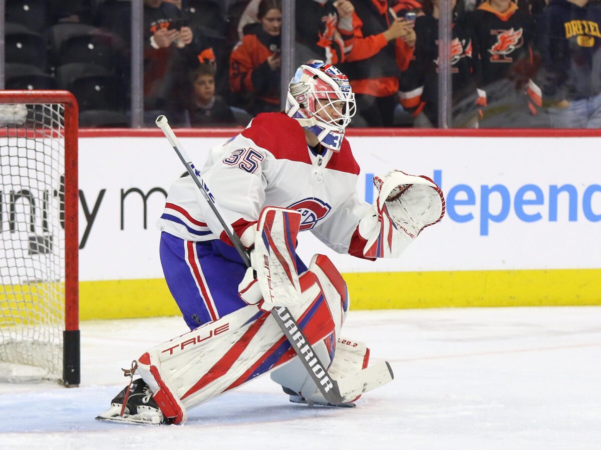 Sam Montembeault Montreal Canadiens