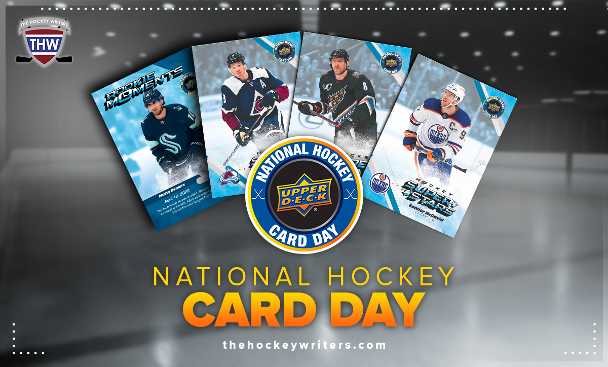 Upper Deck’s National Hockey Card Day Connor McDavid, Alex Ovechkin, Cale Makar, and Matt Beniers