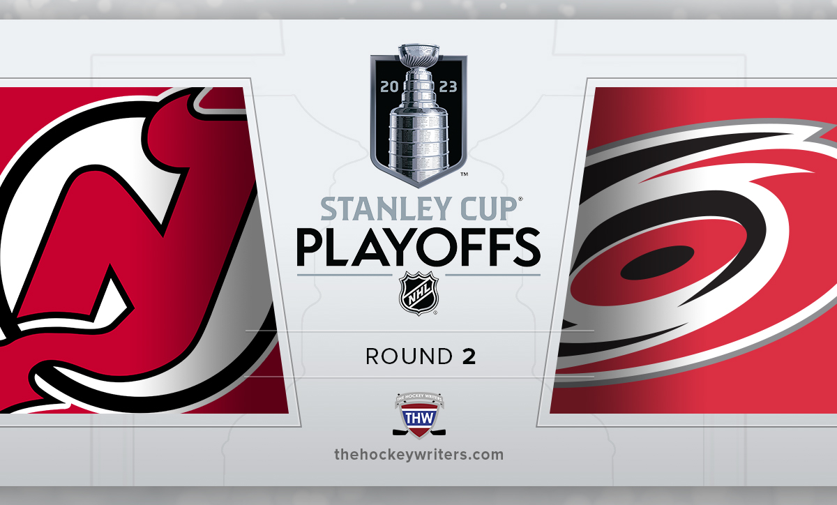 2023 NHL Stanley Cup Playoffs Round 2 New Jersey Devils Carolina Hurricanes