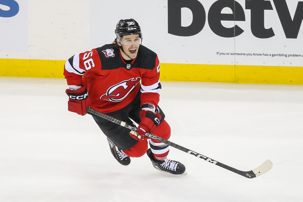 Erik Haula New Jersey Devils