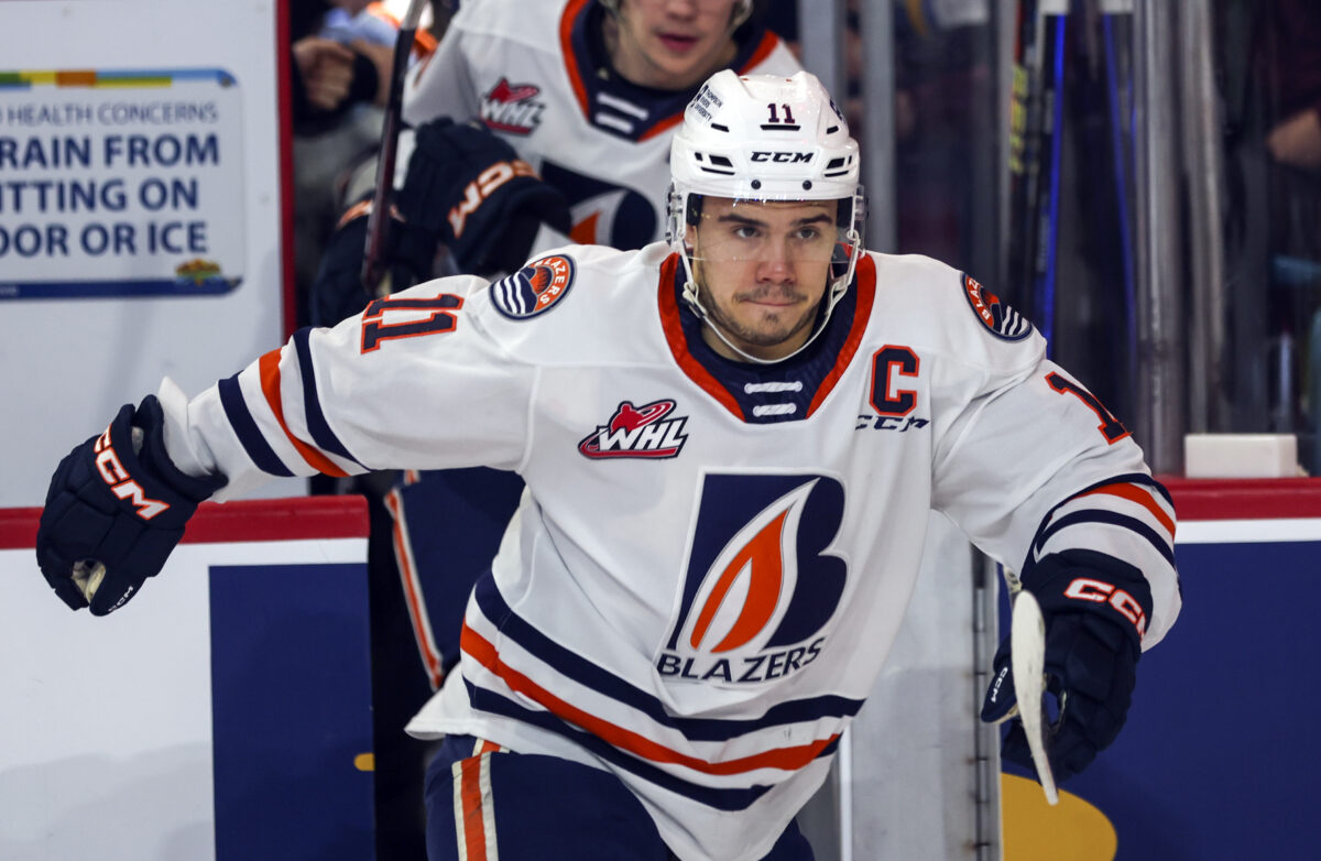 Logan Stankoven Kamloops Blazers