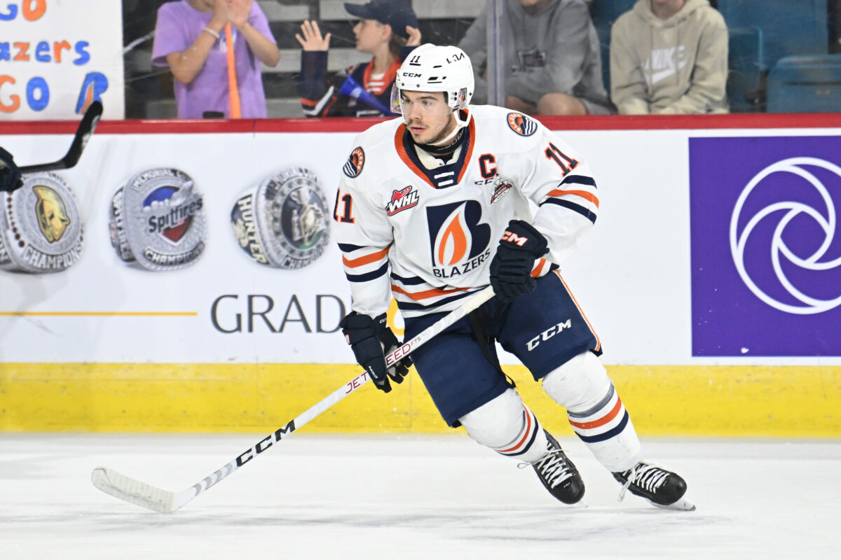 Logan Stankoven Kamloops Blazers