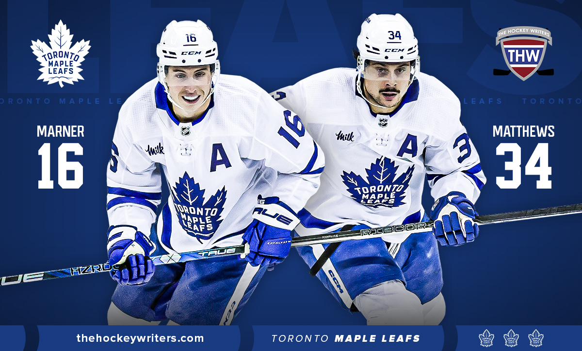 Auston Matthews Mitch Marner Toronto Maple Leafs