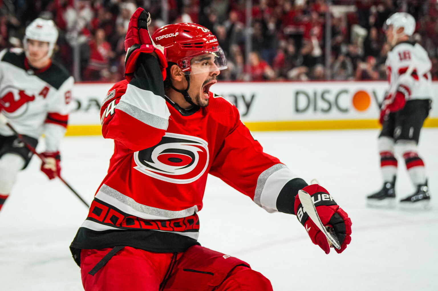 Hurricanes' Line of Aho, Jarvis & Bunting Could Be the Real Deal
