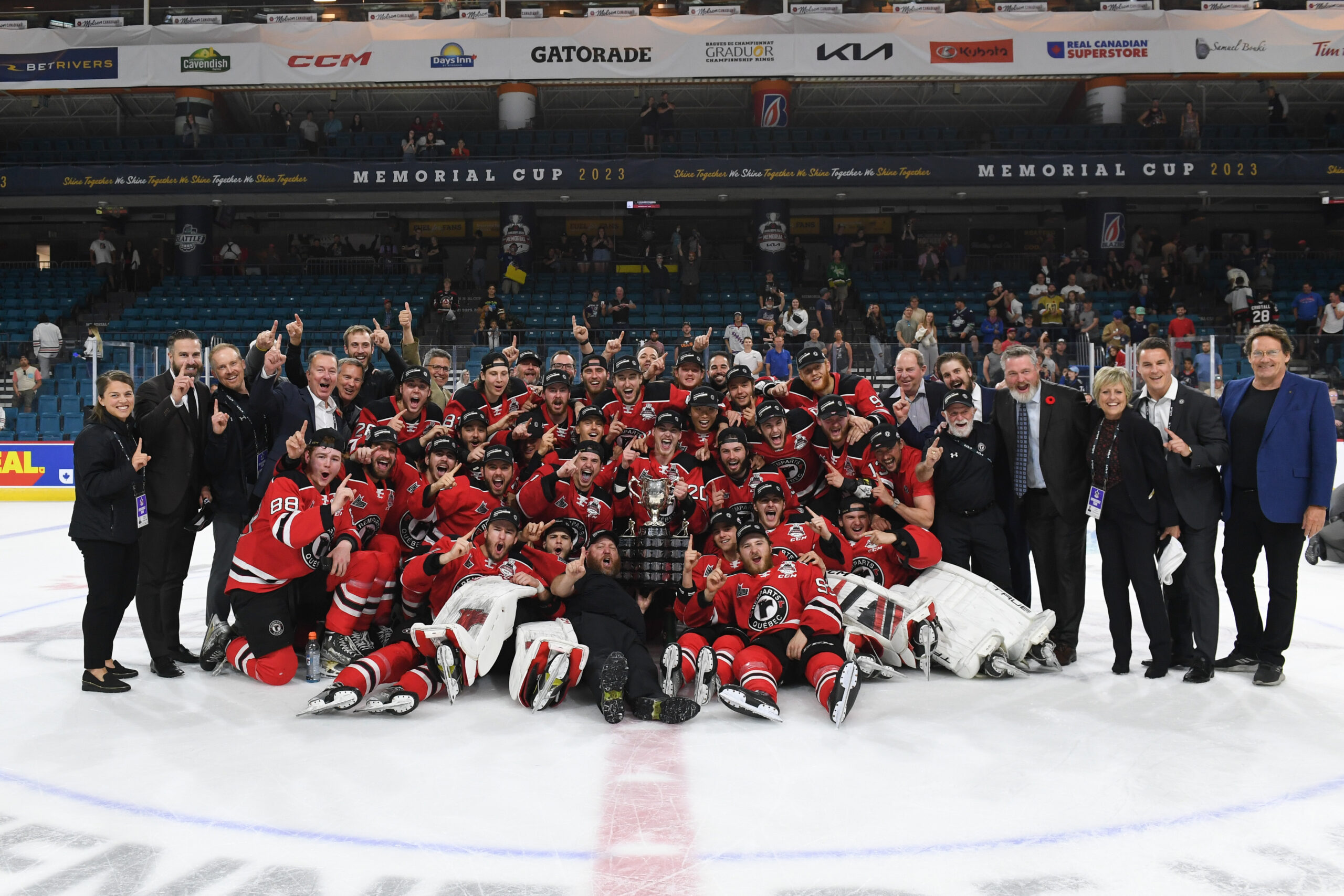 Québec Remparts Crowned 2023 Memorial Cup Champions BVM Sports