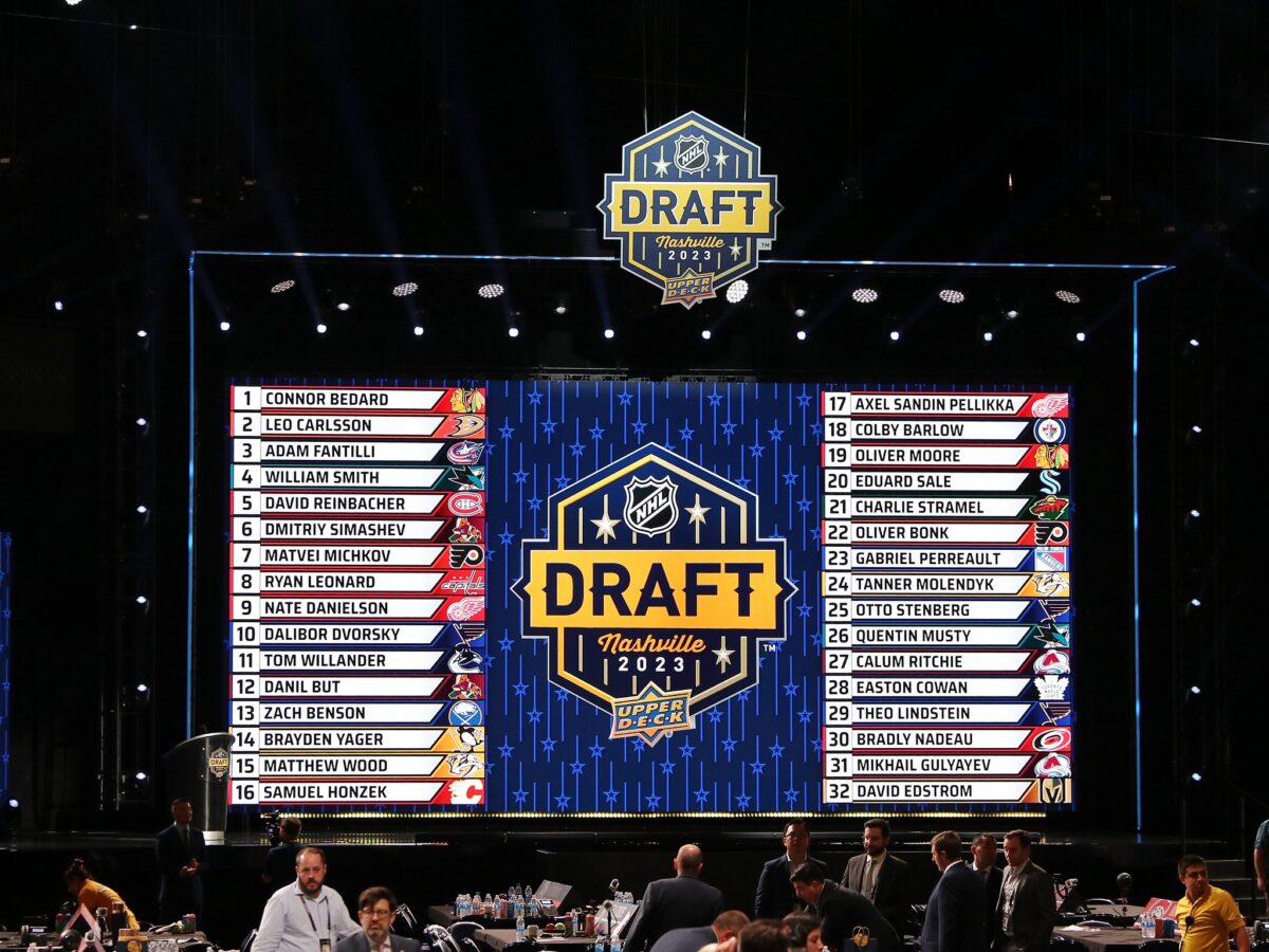 2023 NHL Draft Board