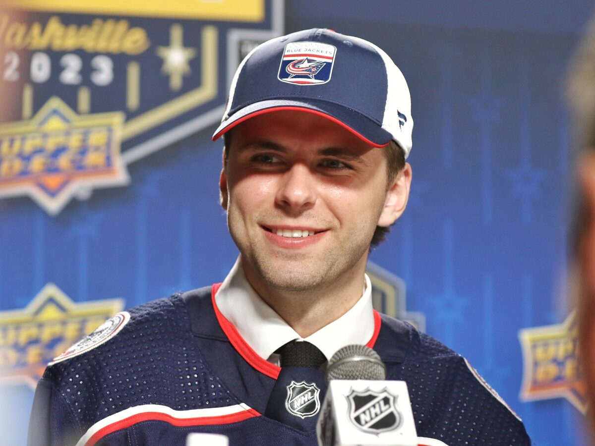 Adam Fantilli Columbus Blue Jackets