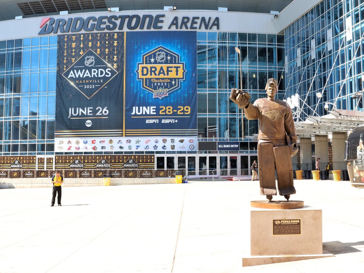 Bridgestone Arena 2023 Draft NHL Awards Pekka Rinne