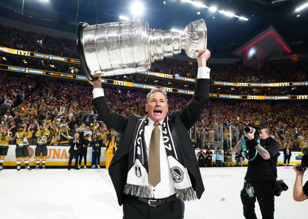 Bruce Cassidy Vegas Golden Knights Stanley Cup