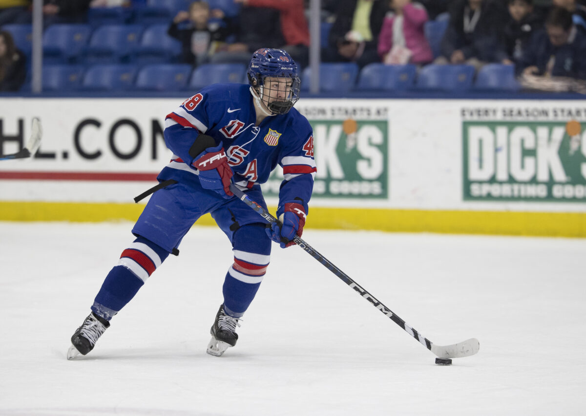 Cole Hutson USNTDP