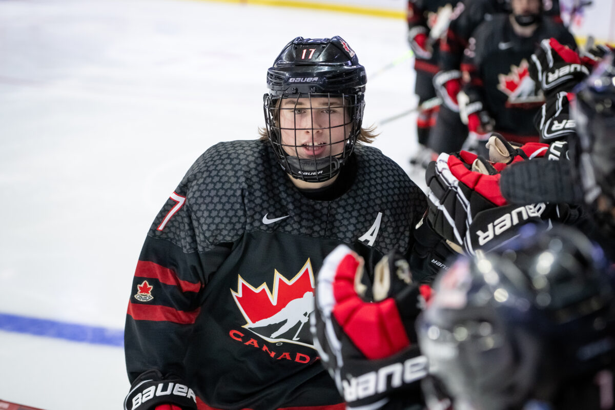 Celebrini Clearly Atop 2024 Draft Class with WJC Performance