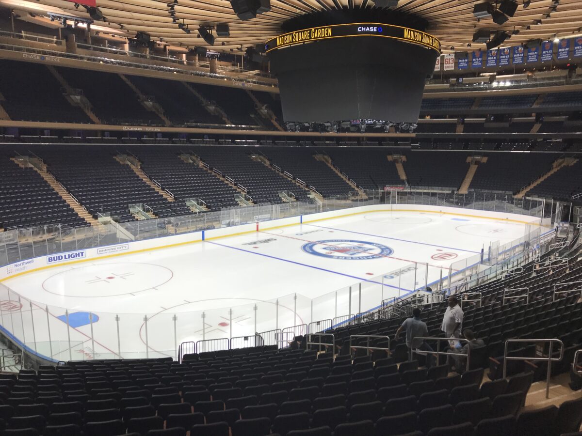 Madison Square Garden New York Rangers