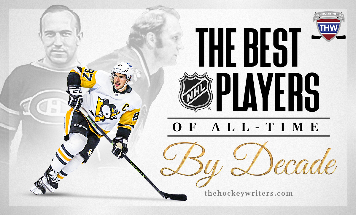 The Best NHL Players of All-Time, by Decade Sidney Crosby Howie Morenz Bobby Hull
