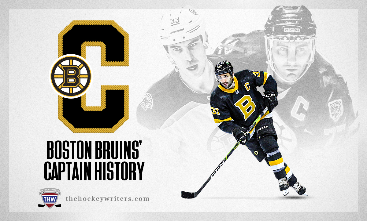 Boston Bruins’ Captain History” Patrice Bergeron, Zdeno Chara and Ray Bourque