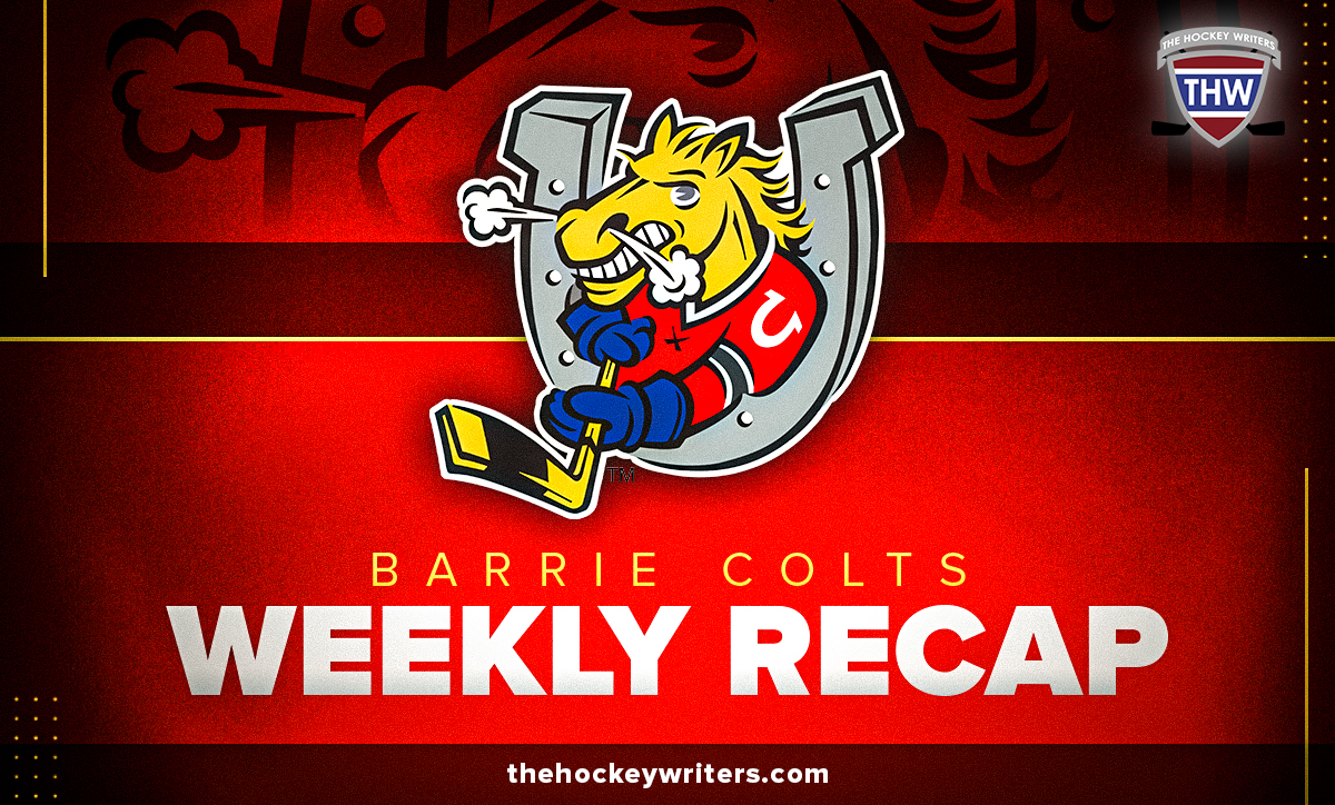Barrie Colts Weekly Recap