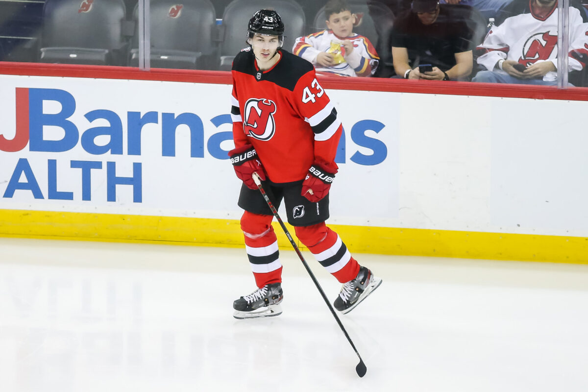 Luke Hughes New Jersey Devils