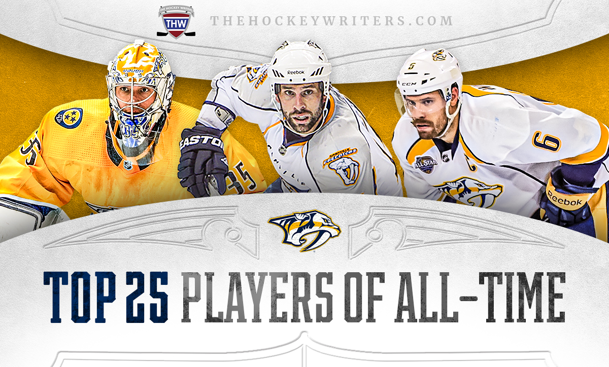 Predators Top 25 Players of All Time Mike Fisher The Hockey Writers Nashville Predators NHL News Analysis More