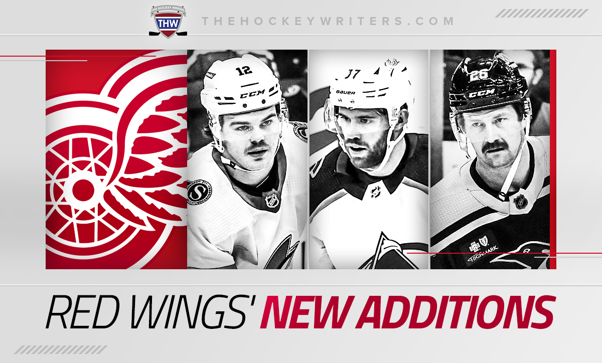 Detroit Red Wings' New Additions Alex DeBrincat, JT Compher, and Jeff Petry