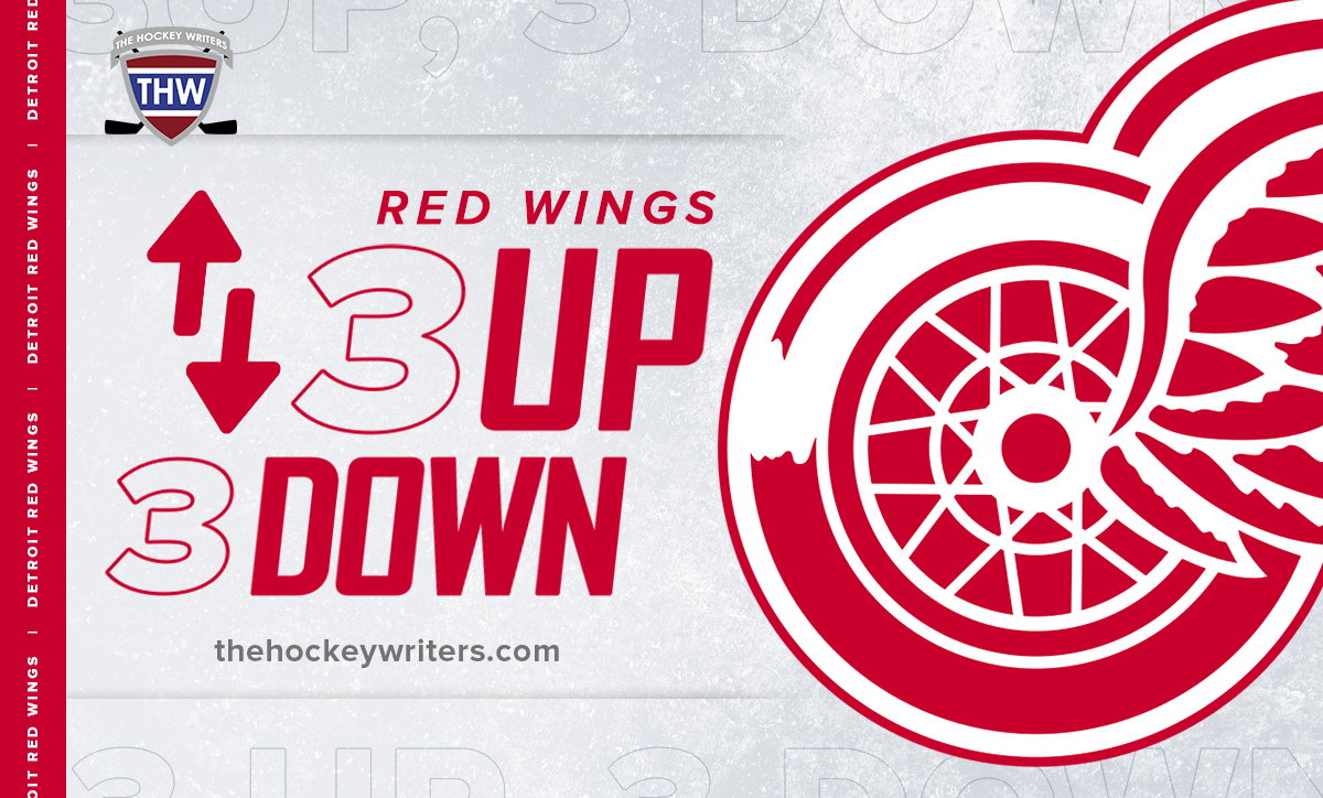 Detroit Red Wings 3 up 3 down