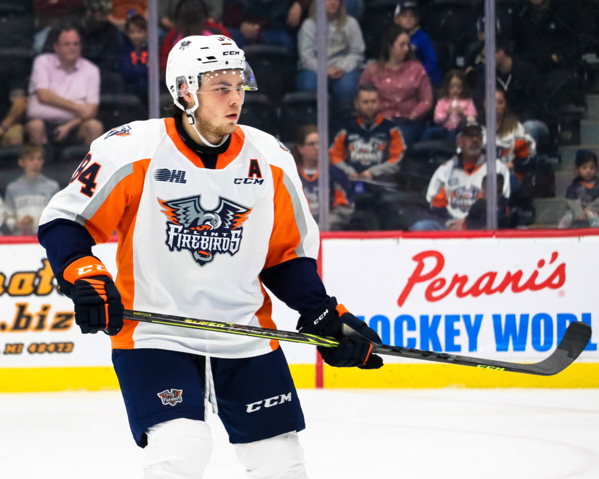 Tag Bertuzzi Flint Firebirds