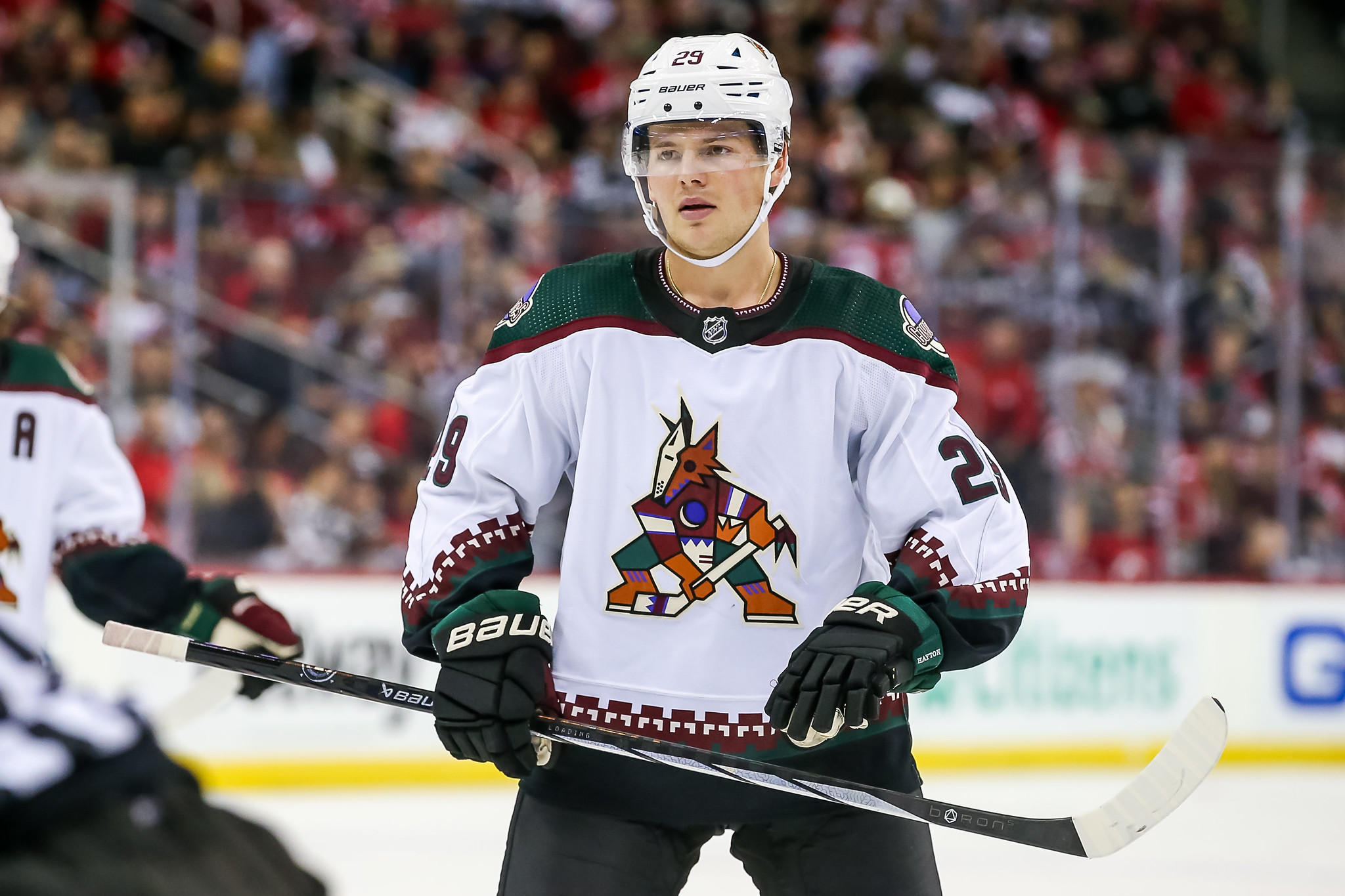 Utah Reestablishing Top Line by Re-Signing Barrett Hayton - The Hockey Writers - Utah Hockey Club - NHL News, Analysis & More