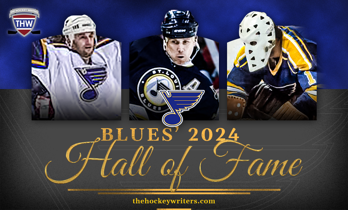 Blues’ 2024 Hall of Fame class Pavol Demitra, Keith Tkachuk, and Mike Liut
