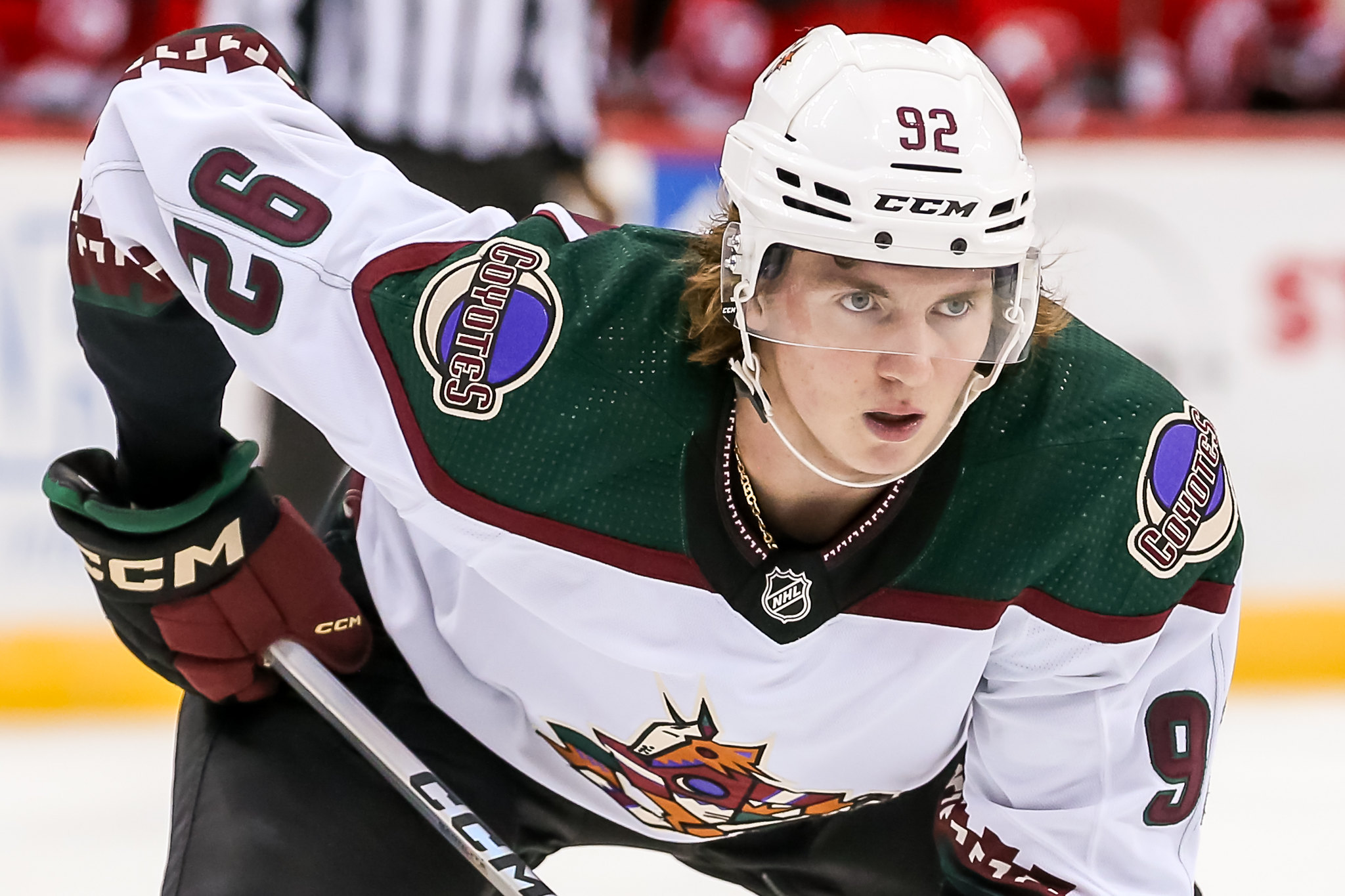 Coyotes' Logan Cooley in Unique Situation at the Quarter Mark - The ...