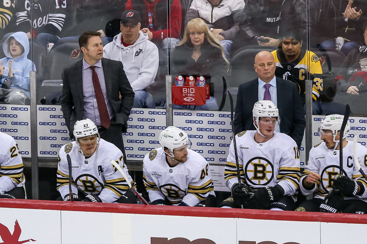 Boston Bruins Bench