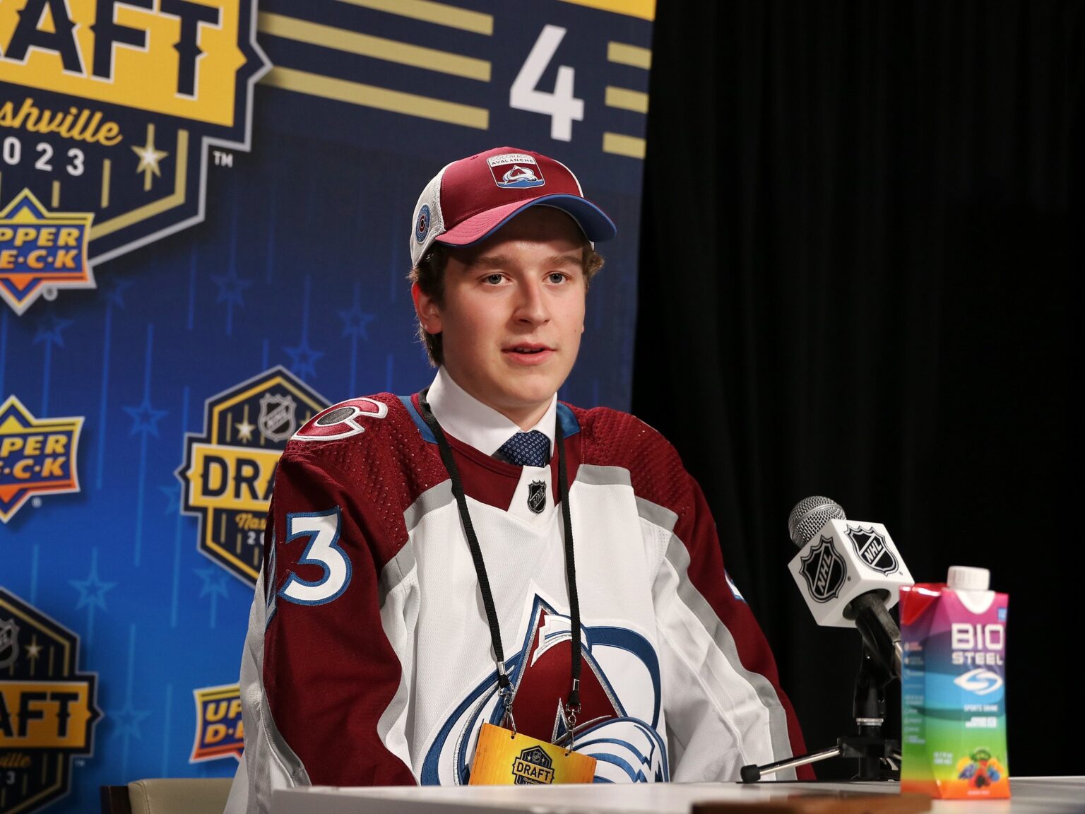 Avalanche's Calum Ritchie Could Power His Way Onto Opening Day Lineup ...