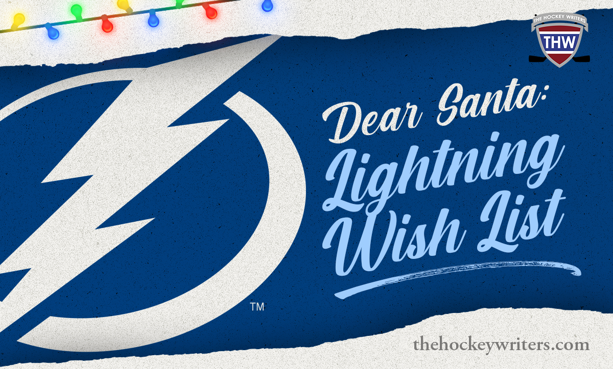 Dear Santa Tampa Bay Lightning Wish List