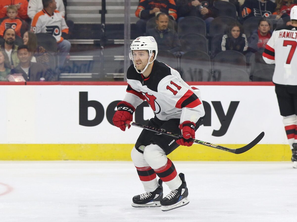 Chris Tierney New Jersey Devils