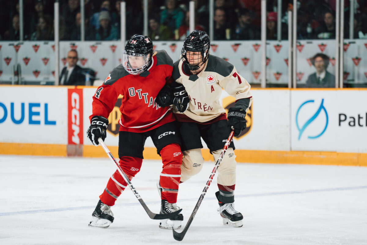 Laura Stacy PWHL Montreal Hayley Scamurra PWHL Ottawa