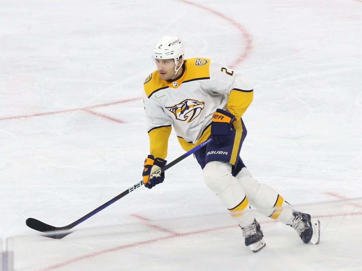 Luke Schenn Nashville Predators