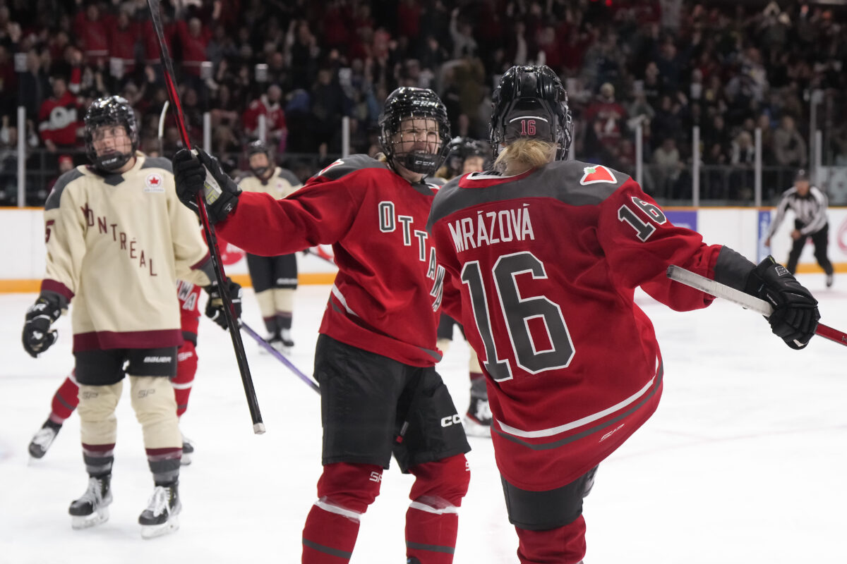 PWHL Ottawa Celebration