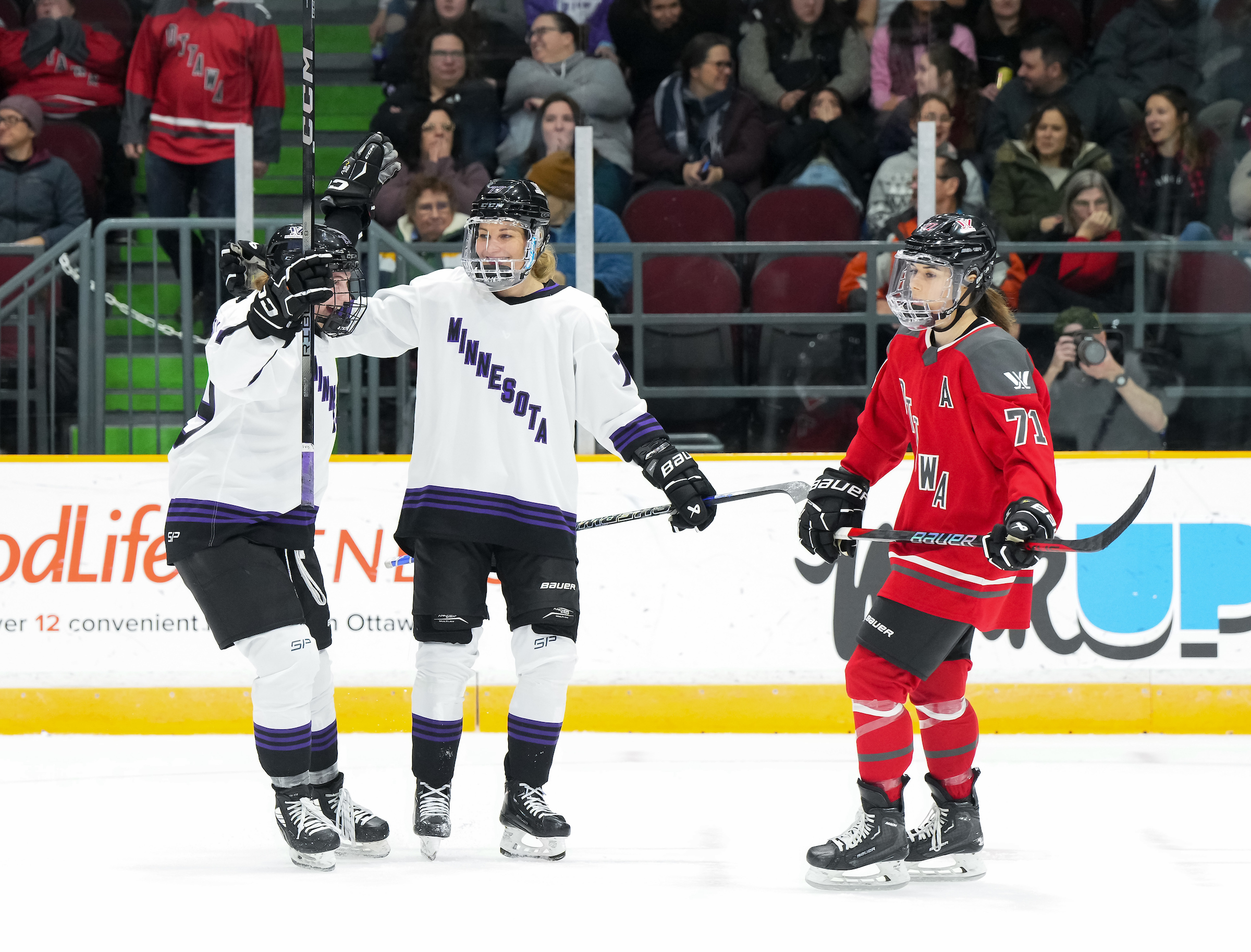 Tapani Leads PWHL Minnesota to Comeback Win vs. Ottawa - The Hockey ...