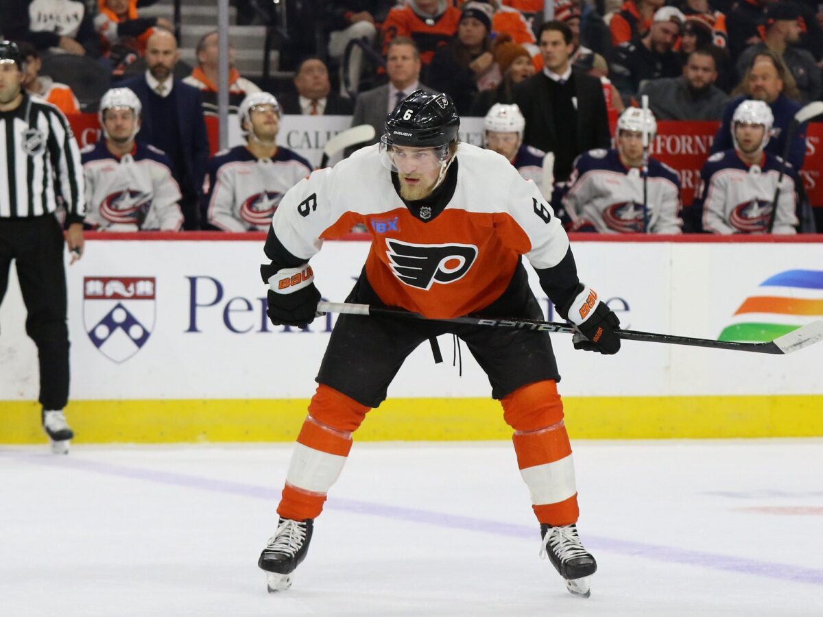 Travis Sanheim Philadelphia Flyers